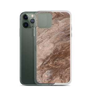 Brown Marble iPhone Case