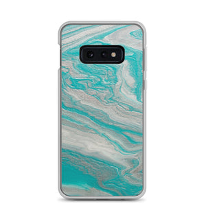 Tiffany & Silver Marble Samsung Case