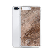 Load image into Gallery viewer, Brown Marble iPhone Case
