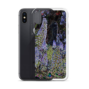 Neon Lilacs iPhone Case