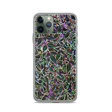 Load image into Gallery viewer, Neon Leaves iPhone Case