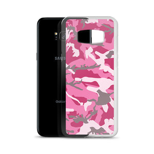 Pink Camouflage Samsung Case