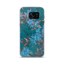 Load image into Gallery viewer, Turquoise Floral Samsung Case