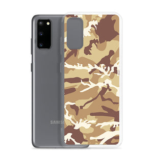 Brown Camouflage Samsung Case