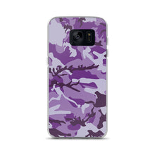 Load image into Gallery viewer, Purple Camouflage Samsung Case