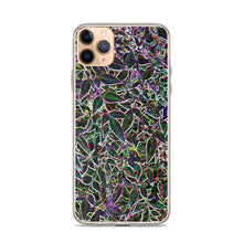 Load image into Gallery viewer, Neon Leaves iPhone Case