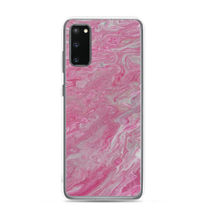 Pink Marble Samsung Case