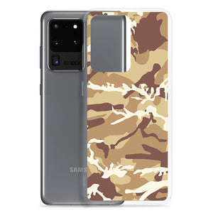 Brown Camouflage Samsung Case