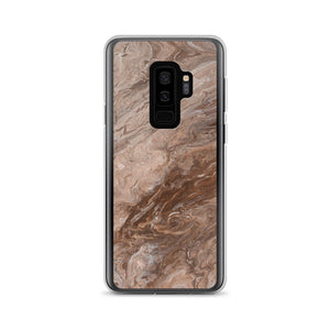 Brown Marble Samsung Case