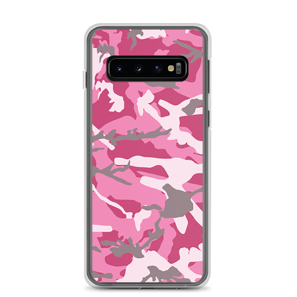 Pink Camouflage Samsung Case