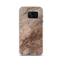 Load image into Gallery viewer, Brown Marble Samsung Case