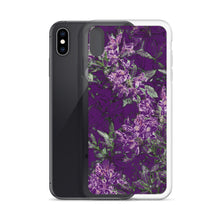 Load image into Gallery viewer, Purple Floral iPhone Case