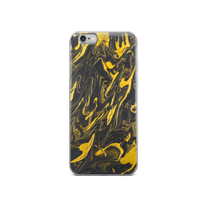 Gold Marble iPhone Case