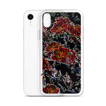 Load image into Gallery viewer, Neon Roses iPhone Case