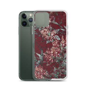 Crimson Floral iPhone Case
