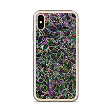 Load image into Gallery viewer, Neon Leaves iPhone Case