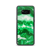 Load image into Gallery viewer, Green Marble Samsung Case