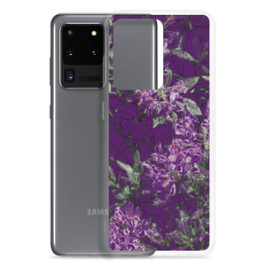 Purple Floral Samsung Case