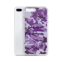 Load image into Gallery viewer, Purple Camouflage iPhone Case