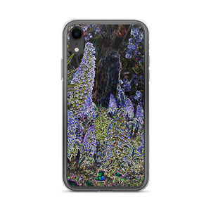 Neon Lilacs iPhone Case