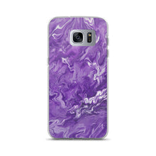 Load image into Gallery viewer, Purple Marble Samsung Case