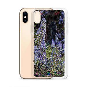 Neon Lilacs iPhone Case