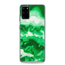 Load image into Gallery viewer, Green Marble Samsung Case