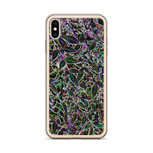 Load image into Gallery viewer, Neon Leaves iPhone Case