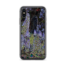 Load image into Gallery viewer, Neon Lilacs iPhone Case