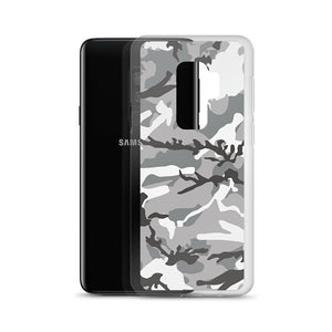 Grey Camouflage Samsung Case