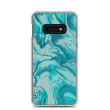 Load image into Gallery viewer, Turquoise Marble Samsung Case