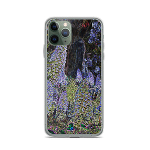 Neon Lilacs iPhone Case