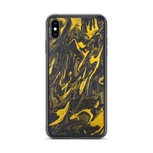 Gold Marble iPhone Case