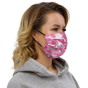 Pink Camouflage Face Mask