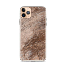 Load image into Gallery viewer, Brown Marble iPhone Case
