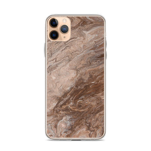 Brown Marble iPhone Case