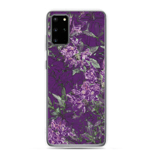 Purple Floral Samsung Case