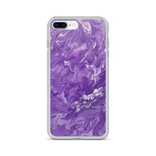 Load image into Gallery viewer, Purple Marble iPhone Case