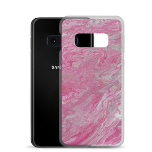 Pink Marble Samsung Case