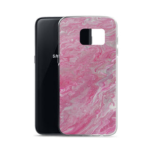 Pink Marble Samsung Case