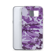 Load image into Gallery viewer, Purple Camouflage Samsung Case