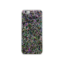 Load image into Gallery viewer, Neon Leaves iPhone Case