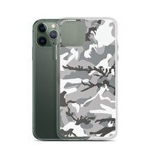 Load image into Gallery viewer, Grey Camouflage iPhone Case