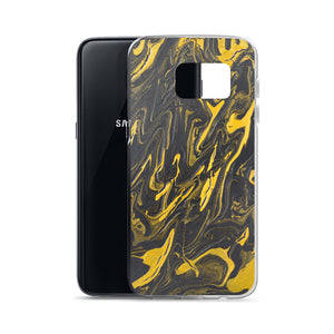 Gold Marble Samsung Case
