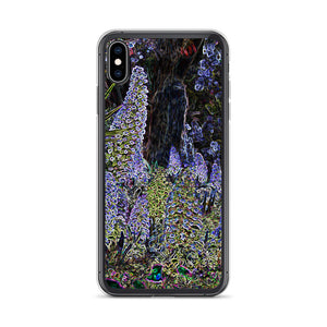 Neon Lilacs iPhone Case