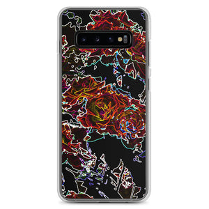Neon Roses Samsung Case