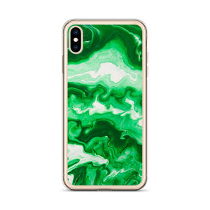 Green Marble iPhone Case
