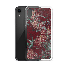 Load image into Gallery viewer, Crimson Floral iPhone Case