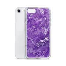 Load image into Gallery viewer, Purple Marble iPhone Case