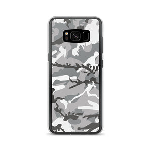 Grey Camouflage Samsung Case